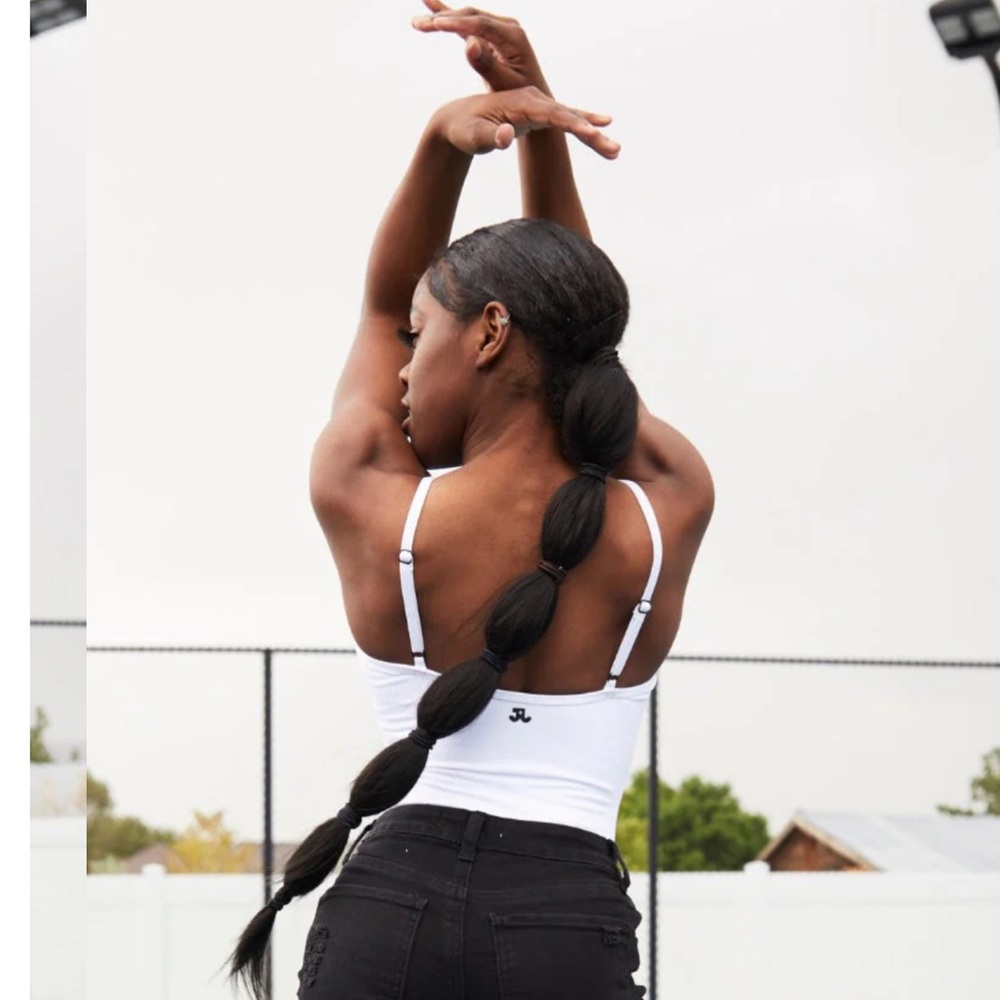Jo+Jax Upbeat Leo Leotard and Mesh Top - Picture 2 of 6